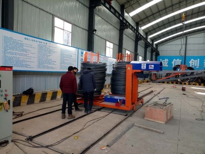 数控钢筋笼滚笼机 现代建筑工程的“钢筋骨架”高效制造者